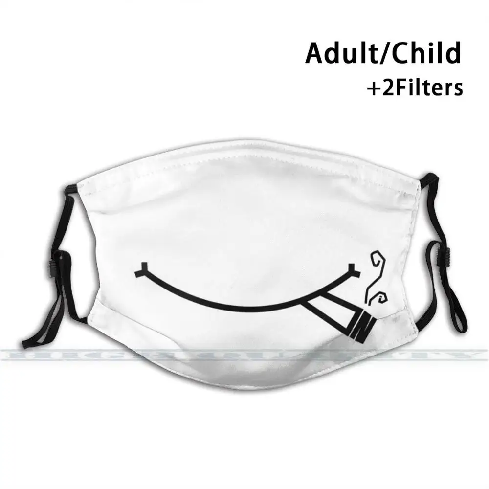 

Smile 4 Cigarette Dustproof Non-Disposable Mouth Face Mask Pm2.5 Filters For Child Adult Smile Smiles Laugh Laughter Happy