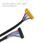 Универсальный кабель 30 контактов FIX-30P-S6, LVDS, 2 канала, 6 бит, для ЖК-панелей