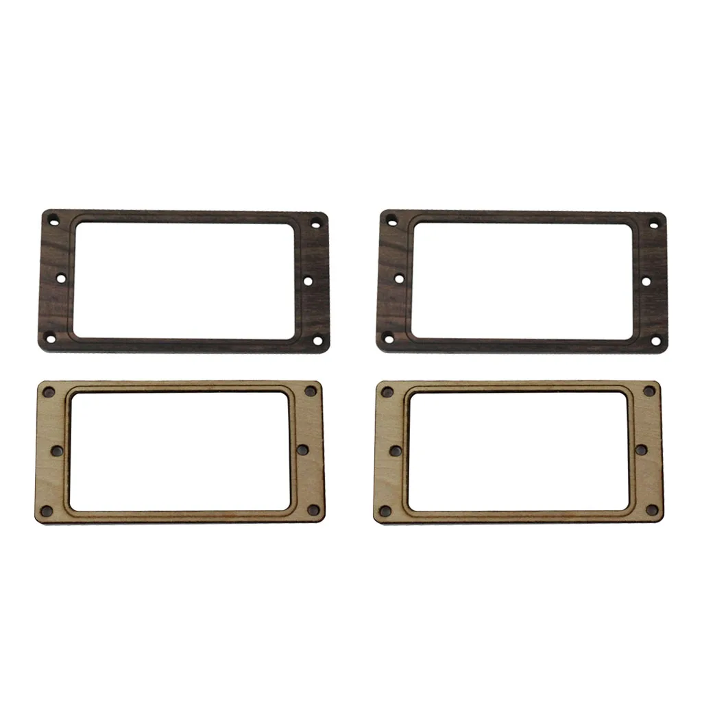 Pack of 4 Humbucker Pickup Frame Mounting Ring for Electric Guitar Musical Instrument Parts