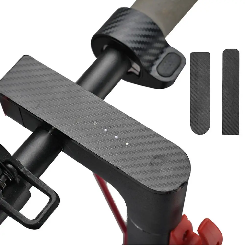 For Xiaomi M365 Electric Scooter Sticker Carbon Fiber Protective Film Switch Panel Films Accelerator Stickers Waterproof | Спорт и