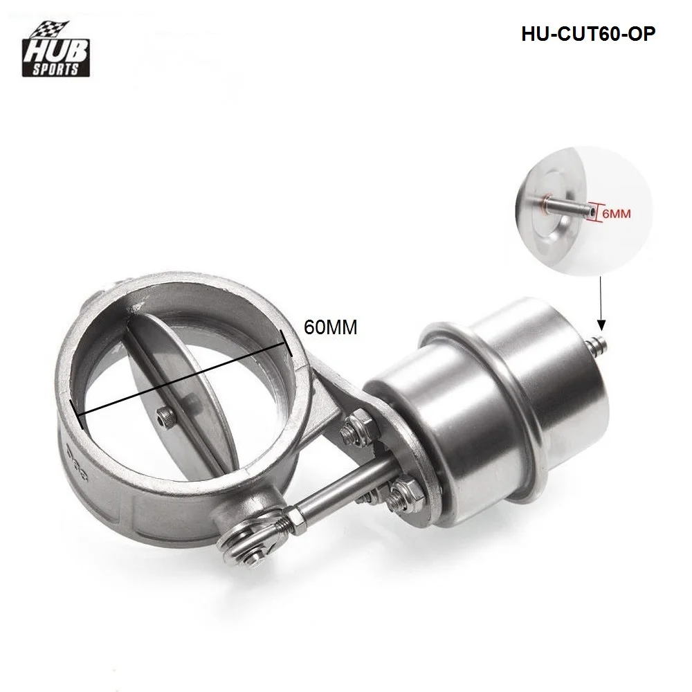 Выпускной клапан управления вырез 2 3 &quot60 мм Труба открытый стиль с вакуумным