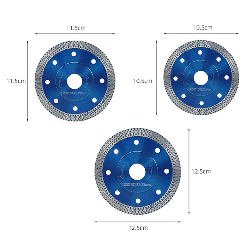 

Marble Saw Blade Wave Style Diamond Porcelain Tile Ceramic Drying Cutting Disk Tool