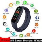 Смарт-браслет M6 для Xiaomi, фитнес-трекер, пульсометр, монитор кровяного давления, спортивные Смарт-часы для Xiaomi, 2021