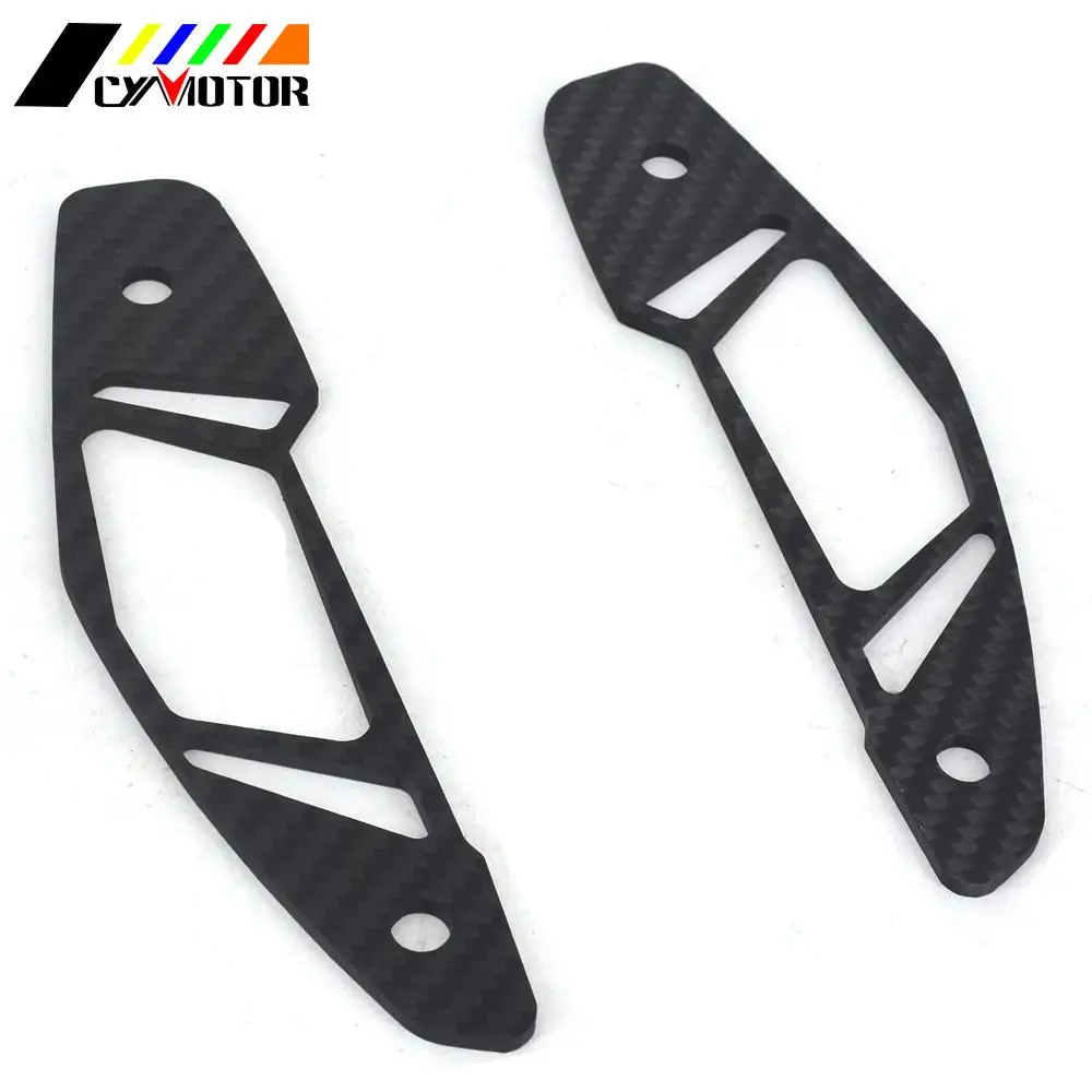 Мотоциклетные черные Углеродные волоконные Воздухозаборники для Yamaha MT FZ 09 MT09 FZ09
