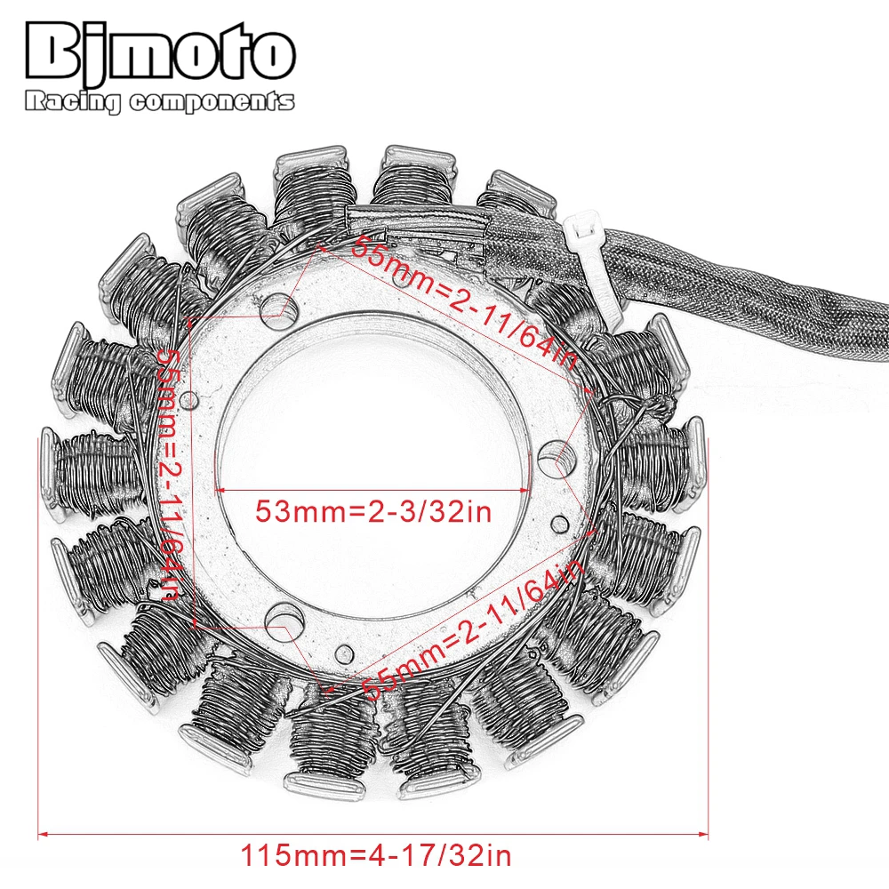 Катушка статора для мотоцикла Suzuki 32101-24B02-000 LS650 Savage 86-04 8-17 ST400V LS400F LS400U LS400P |
