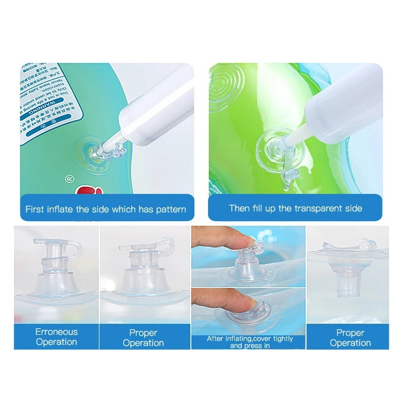 

0-6 Years Safe Baby Inflatable Swimming Ring Kids Seat Float Swimming Pool Accessories Circle for Children Child Infant Kid Swim