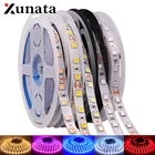 DC 12V 5054 Светодиодная лента IP21 IP65 IP67 для внутреннего декора гибкая лента 5050 светодиодный светильник лампа красныйзеленыйсинийрозовыйбелый 5 м