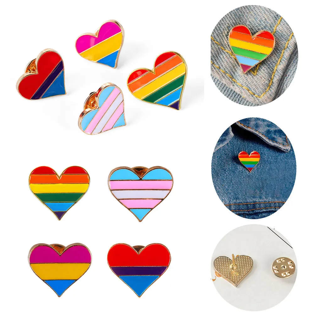 Брошь на воротник из белой жести радужная брошь 1 шт. | Дом и сад