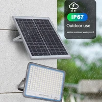 Solar Led Light Outdoor Garden Light Spotlight High Power Super Bright Street Light Solar Led Flood Light 100W 200W Waterproof