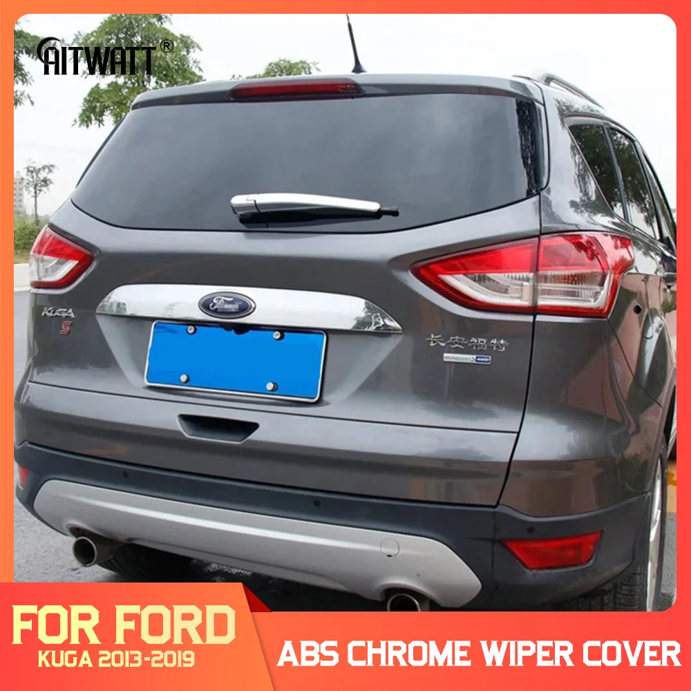 AITWATT для Ford Escape Kuga 2013 до 2019 ABS хромированные задние оконные щетки стеклоочистителя