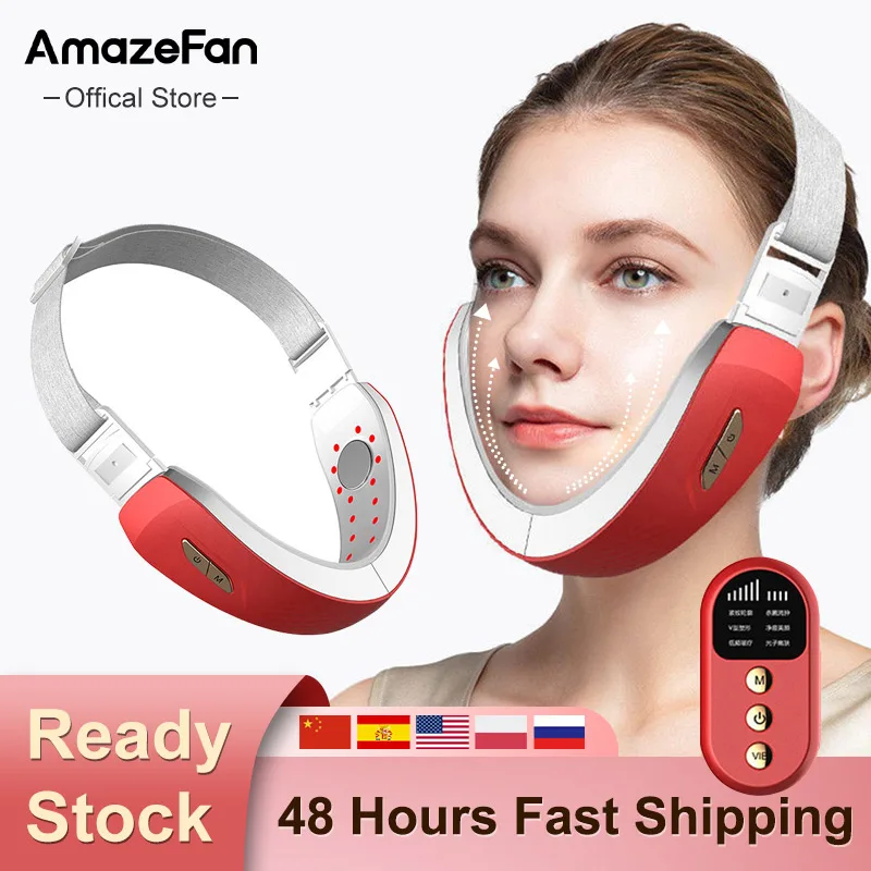 

Аппарат для красоты лица AmazeFan V-Face, подтяжка кожи, подтяжка подбородка, подтяжка, подтяжка, подтягивание подбородка, подтяжка, подтяжка
