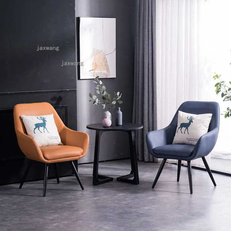 Современный Креативный набор для гостиной ленивый диван мебель балкон кожаный