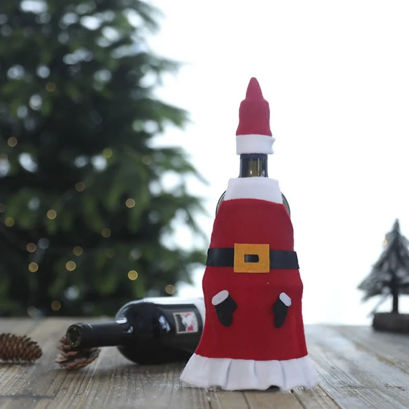 Крышка для бутылки с красным вином Оригинальное вино бутылка Одежда