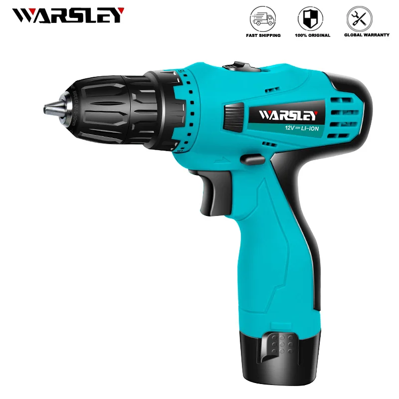 Новинка электрическая дрель 12 В шуруповерт с электроинструментами 1 литиевая
