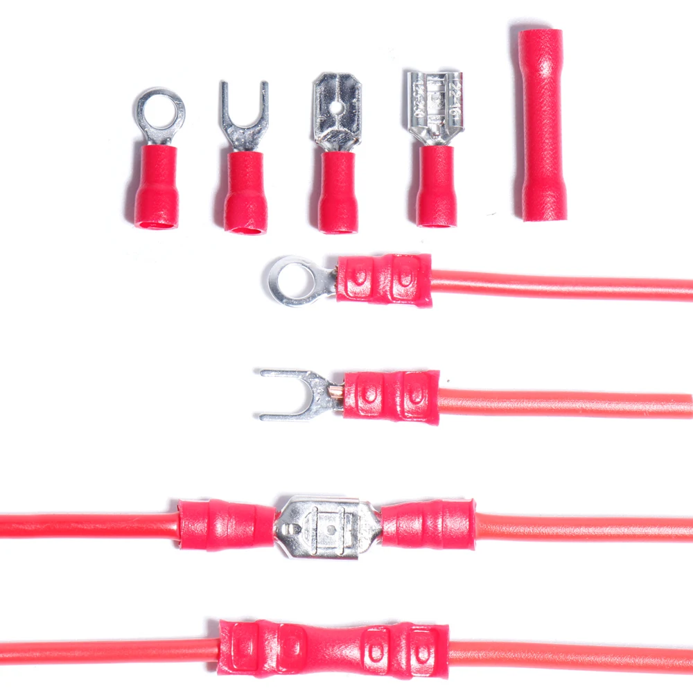 

SN-02C mini hand Crimping Tool 0.25-2.5mm Adjustable Crimper pliers with 270pcs Cable Lugs Assortment Kit wire crimp set Cold