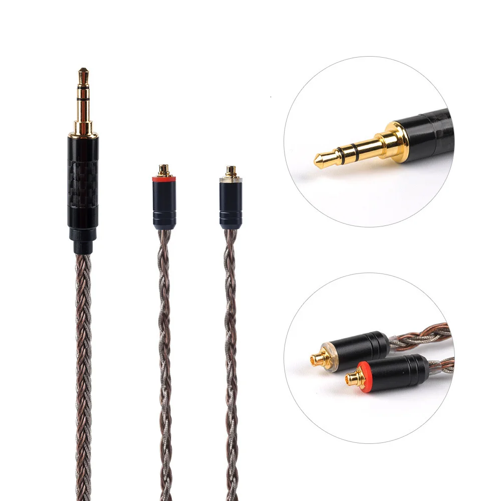 AK Hifihear 16 Core посеребренный кабель 2,5/3,5/4,4 мм балансный для обновления кабеля с MMCX/2Pin для ZS10 PRO AS16 AS12