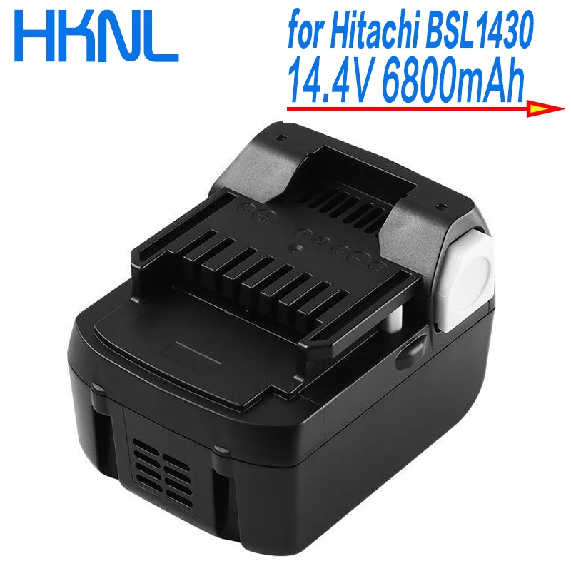 6800mAh 14 4 V литиевая аккумуляторная батарея для Hitachi BSL1430 v BSL1415 C14DSL CD14DSL CJ14DSL