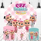 GFUITRR фон для фотосъемки с изображением плача магических слез детский фон для фотосъемки пользовательский Декор баннер круглый постер для фотостудии