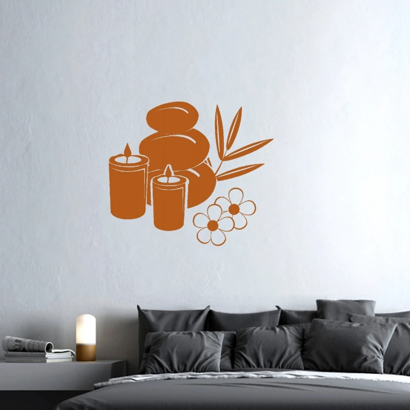 Массажная спа наклейка стикер для салона красоты постеры виниловые наклейки на