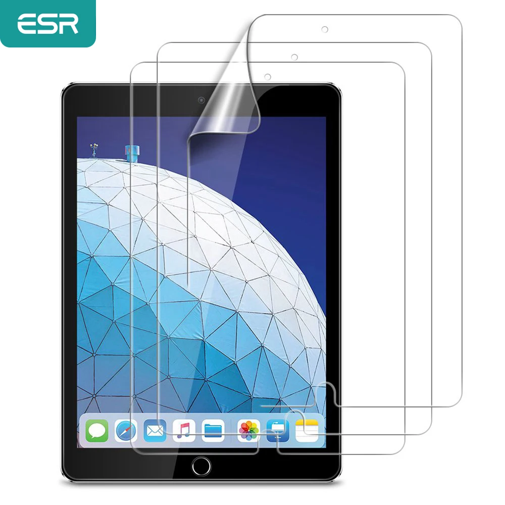 ESR iPad экран пленка для Air 3 10 5 дюймов сенсорный шт./лот гибкий мягкий ПЭТ HD