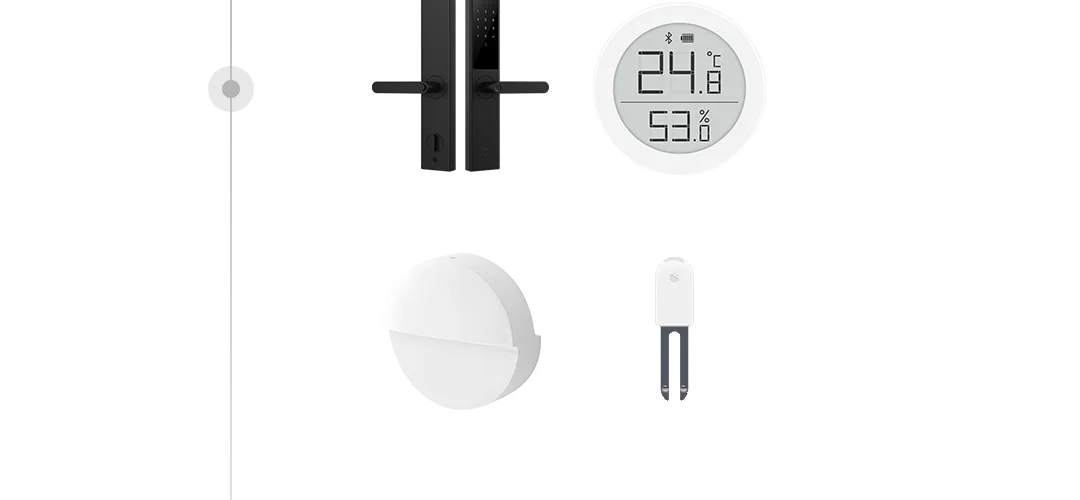 Xiaomi mi домашний Qingping Bluetooth концентратор автоматическое подключение подустройств WiFi 2,4G ссылка управления mi ni милый