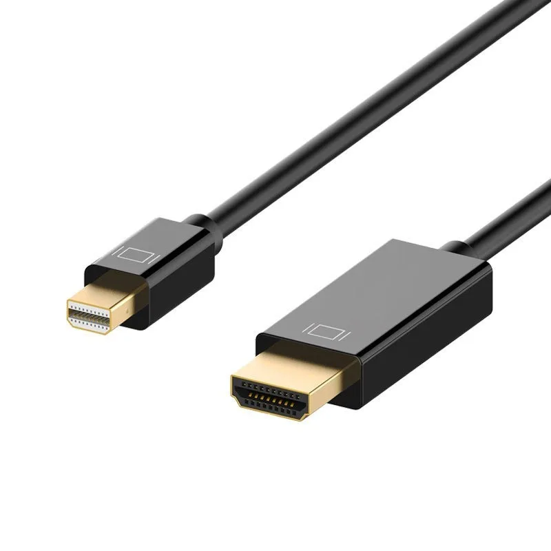 

Mini DP to hdmi female transfer cable MiniDP to hdmi 4k*2k dp to hdmi adapter cable ethernet wall plate chromebook computer