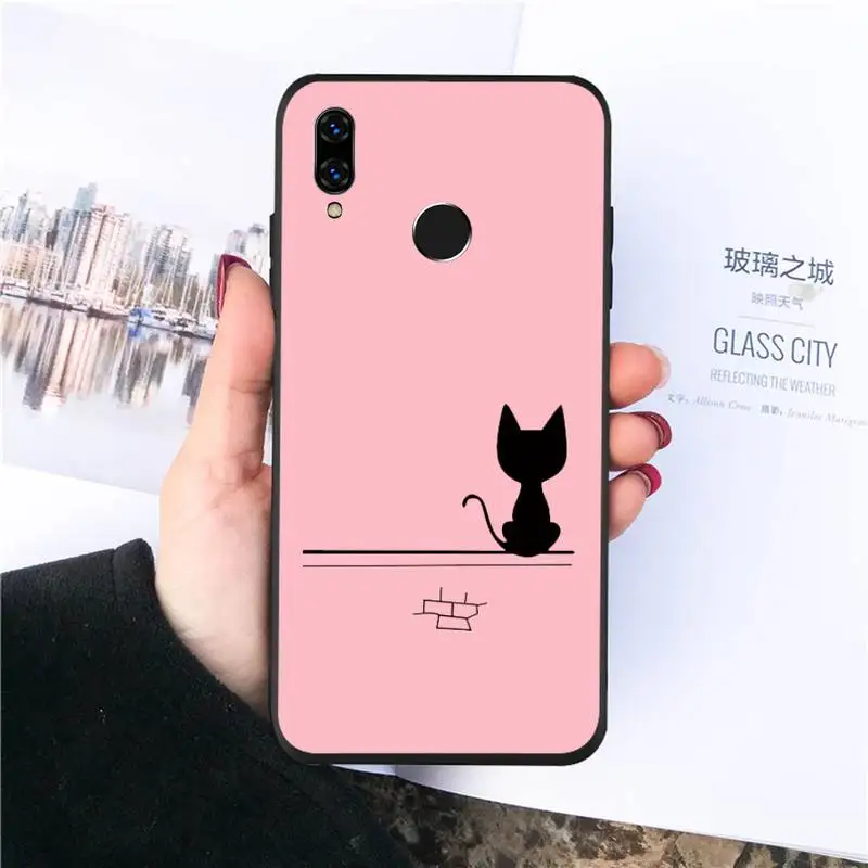 

Pink cartoon fruit milk animal pattern Phone Case For Huawei honor Mate P 10 20 30 40 i 9 8 pro x Lite smart 2019 nova 5t coque