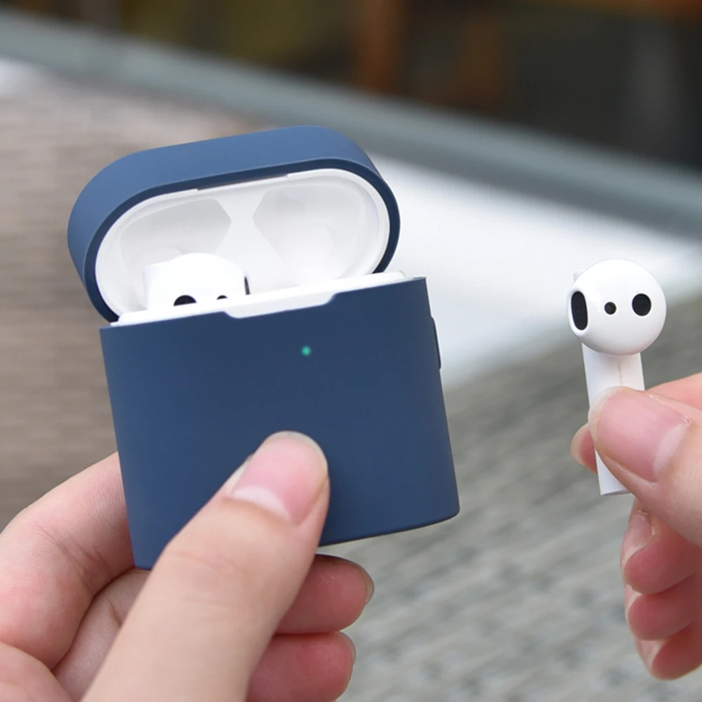 Силиконовый чехол для наушников противоударный защитный Xiaomi Mi Air беспроводная