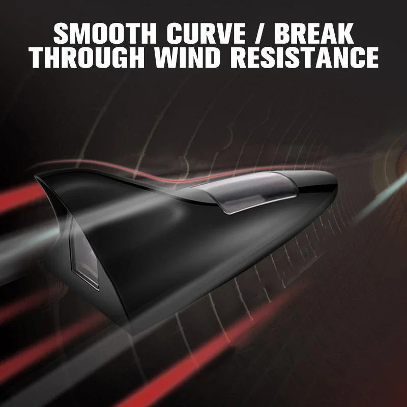 Светодиодная сигнальная антенна солнечный Акулий плавник автомобильный