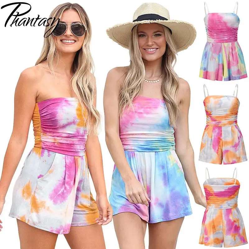 Новый сексуальный топ труба Phantasy короткие комбинезоны с завязкой модные