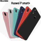 Роскошный Матовый чехол для Huawei P Smart +, силиконовый мягкий чехол для Huawei Nova 3 i 3i, чехол-накладка для Huawei P Smart Plus