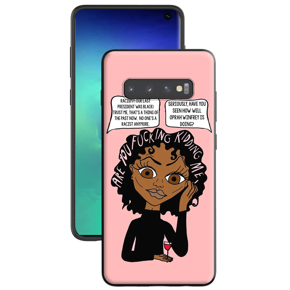 Black Lives Matter Silicone Case for Samsung Galaxy Note 20 10 9 8 S20 Fe S10 S10E S9 S8 Plus Ultra Lite S7 Edge | Мобильные