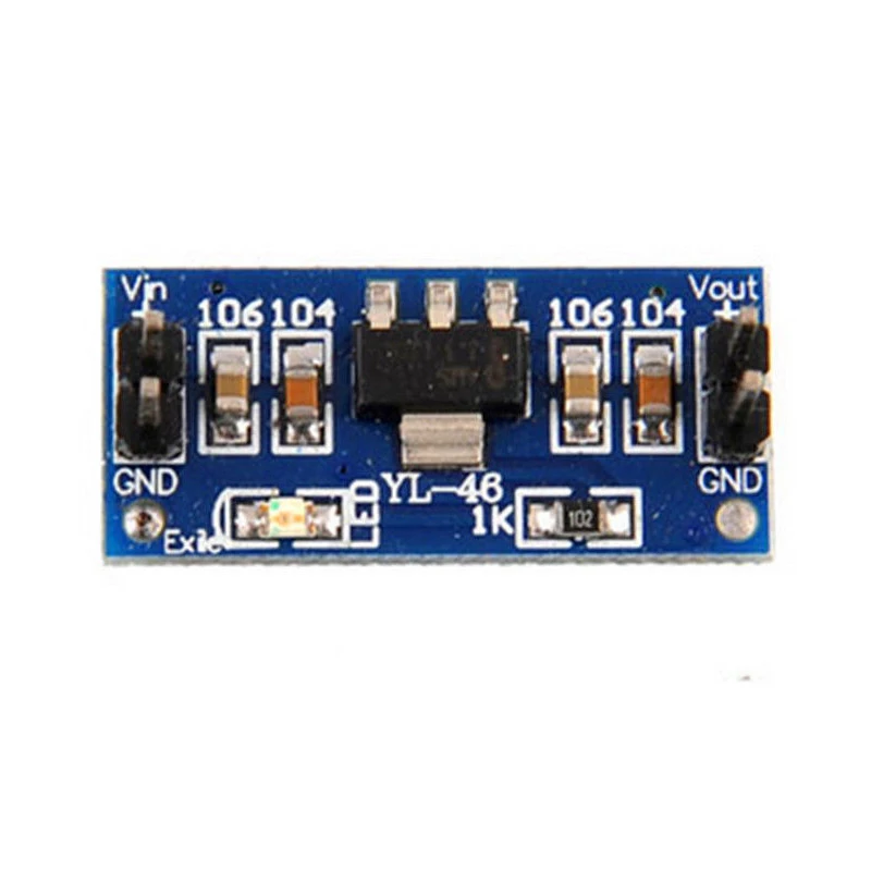 10 шт./компл. LM1117 AMS1117 4 5 7 в свою очередь 3 V 0 1 DC Шаг вниз Питание модуль для Arduino Raspberry