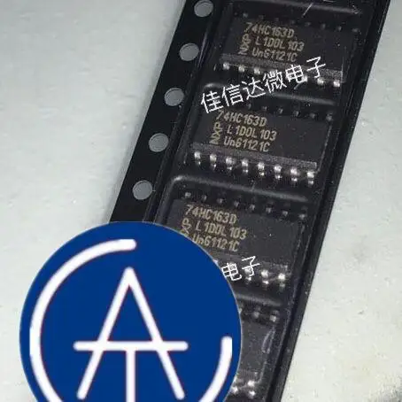 

10 шт., 100% оригинальные новые стандартные логические устройства 74HC163D 74HC163 SOP, цифровой логический чип