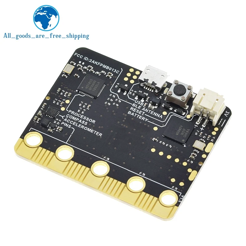

Для BBC Micro:bit V1.5 с модернизированным процессором, встроенным динамиком и сенсорным микрофоном