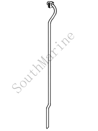F4 02040001L длинная водяная трубка в сборе для Parsun HDX F5 подвесной двигатель 4 тактный