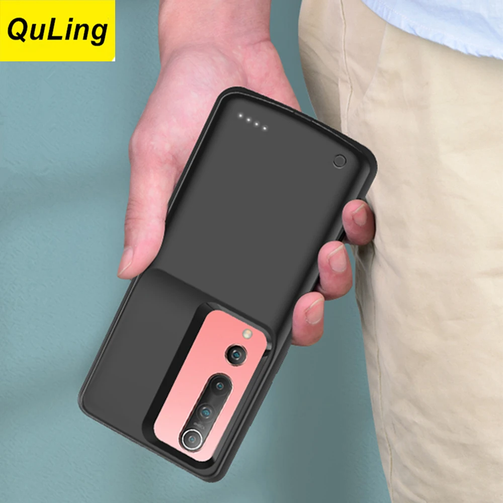 

QuLing 6800 Mah For Xiaomi Mi 10 Battery Case Mi 10 Lite Pro Battery Charger Bank Power Case For Xiaomi Mi 10 Pro Battery Case