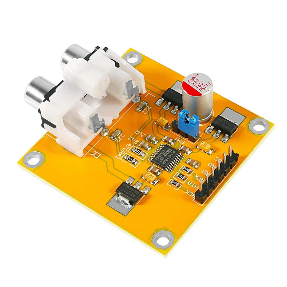 ЦАП-декодер PCM5102 I2S плеер собранная плата 32 бит 384K за пределами ES9023 PCM1794 для Raspberry Pi