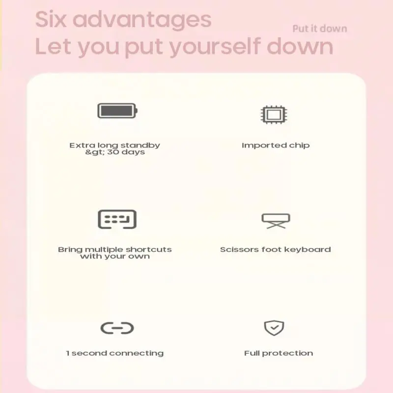 

Wireless Keyboard Mouse Set For Android IOS Windows Wireless Keyboard For IPad IPhone Macbook Tablet PC Bluetooth-compatible