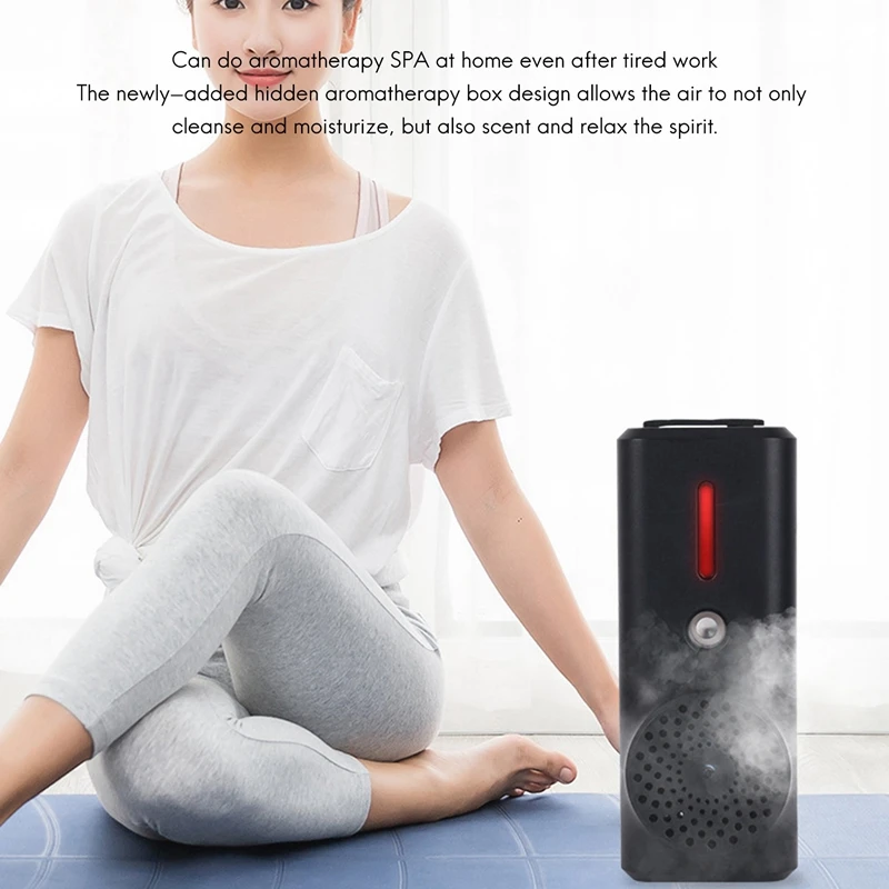 

Portable Air Purifier Cleaner Negative Ion USB Mini Home Vehicle Air Cleaner Remove Formaldehyde Air Cleaner