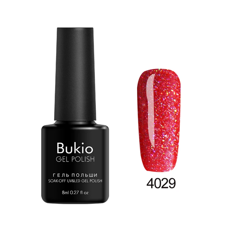 4029 Bukio неоновый Блестящий Гель-лак для ногтей долговечный замачиваемый стойкий УФ-Гель-лак Полупостоянный Счастливые цвета 19 цветов 8 мл - Цвет: 4029