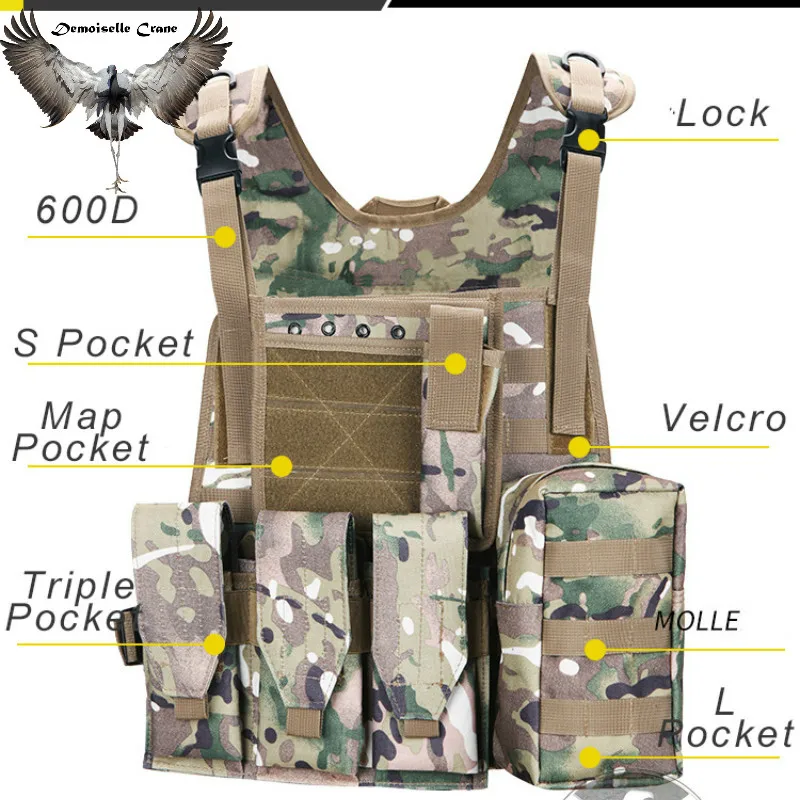 FX тактический жилет амфибия битва военный Молл Боевая штурмовая пластина