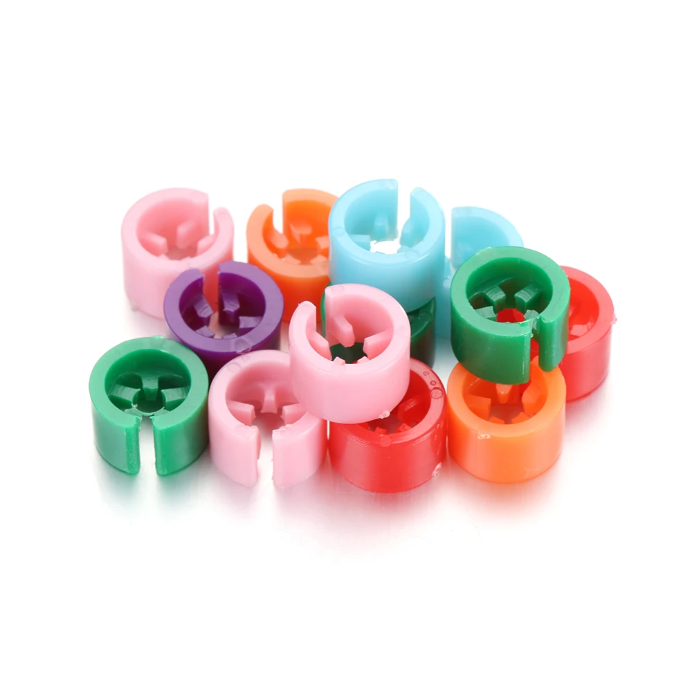 Красочные 100 искусственные разделители для одежды своими руками круглые вешалки