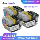 Aecteach новый совместимый чернильный картридж LC3211 LC3213 xl для Brother DCP-J772DW DCP-J774DW MFC-J890DW MFC-J895DW струйный принтер