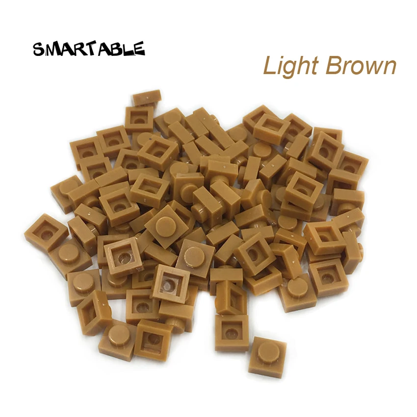 Плата Smartable 1x1 (другие 33 цвета) строительный блок кирпич MOC детали сделай сам