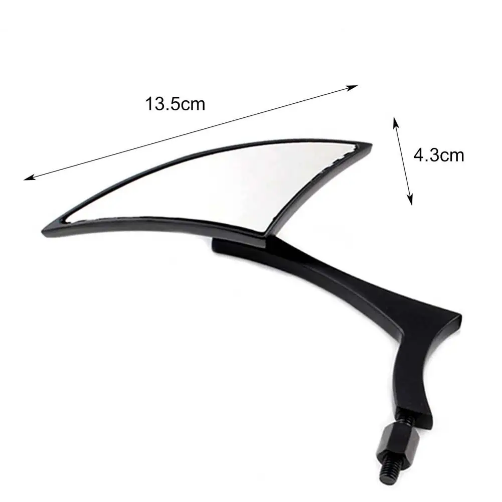 

2Pcs Rearview Professional Mirrors Universal Replacement Aluminium Alloy Modification Motorcycle Side Mirrors for Motorbikes