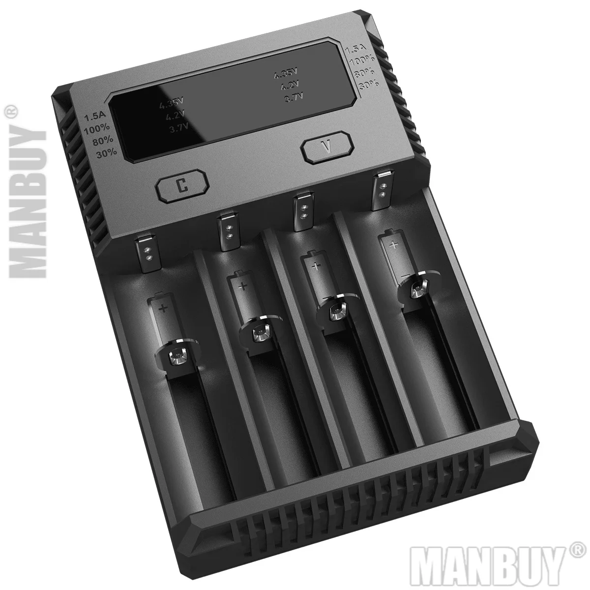 Nitecore Новый I4 аккумулятор с автоматическим выбором тока IntelliCharger IMR Ni MH/Ni CD 16340 10440