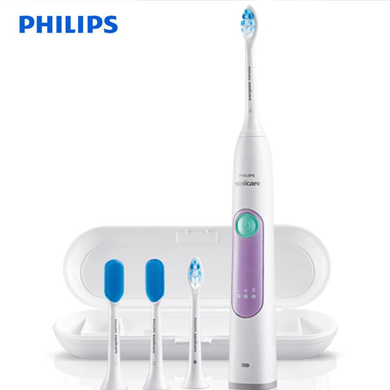 Philips HX6616/50 качественная электрическая зубная щетка звуковая вибрация
