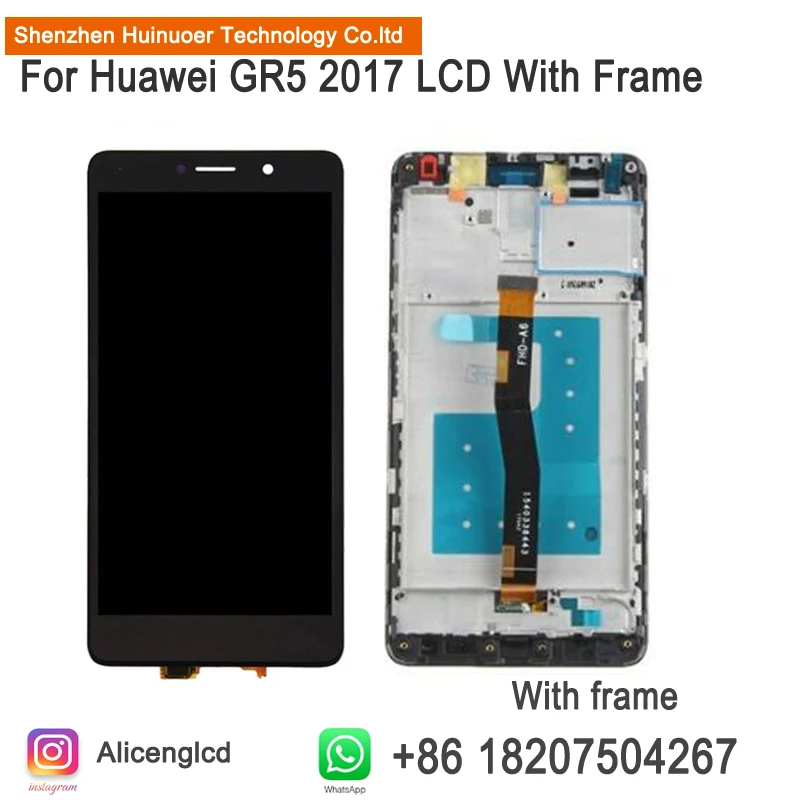 Для huawei GR5 BLL-L21 BLL-L22 протестированный 5," ЖК-дисплей сенсорный экран дигитайзер светодиодный ЖК-монитор Замена+ Бесплатные инструменты