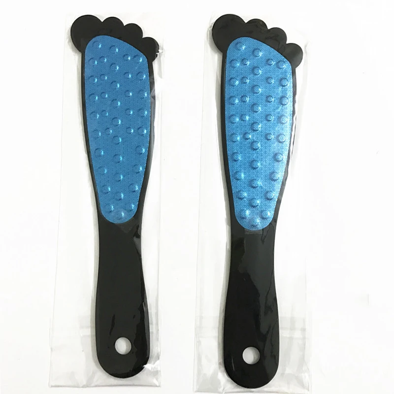 Двусторонняя пилка для ног удаления мозолей Шлифовальная Пилка кутикулы скребок
